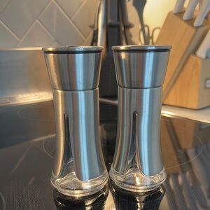 Stainless Steel Salt and Pepper Grinders